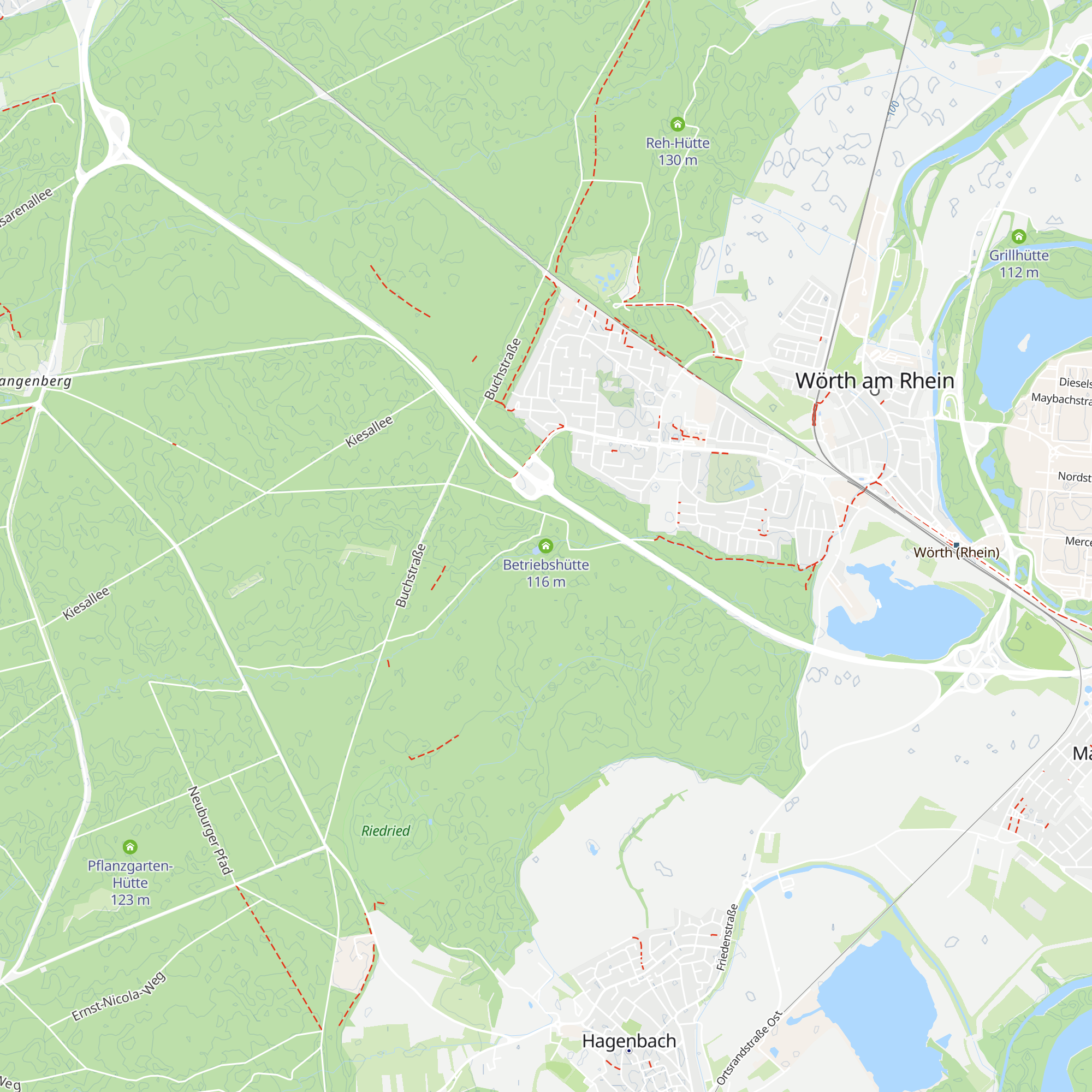 Betriebshütte map