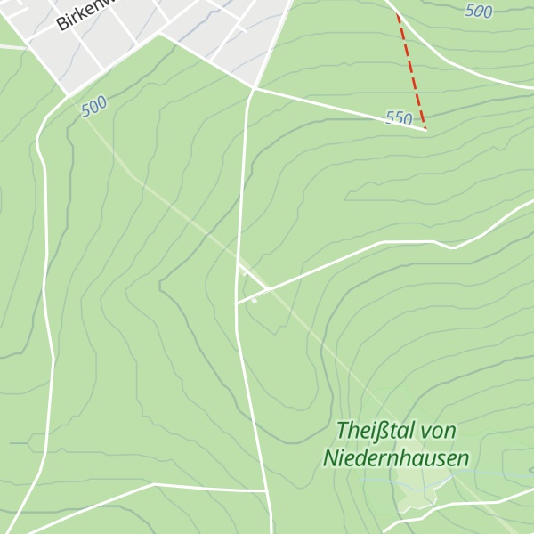 Map of Hoher Wald