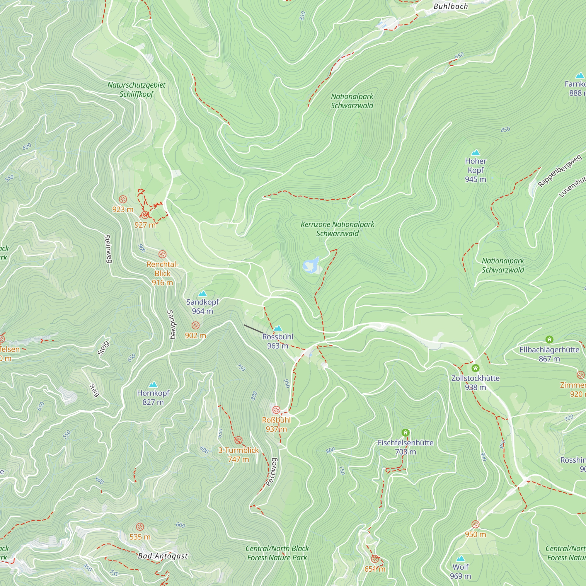 Heimwehhütte map