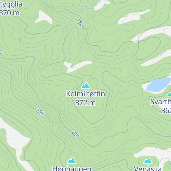 Map of Kolmiltøftin