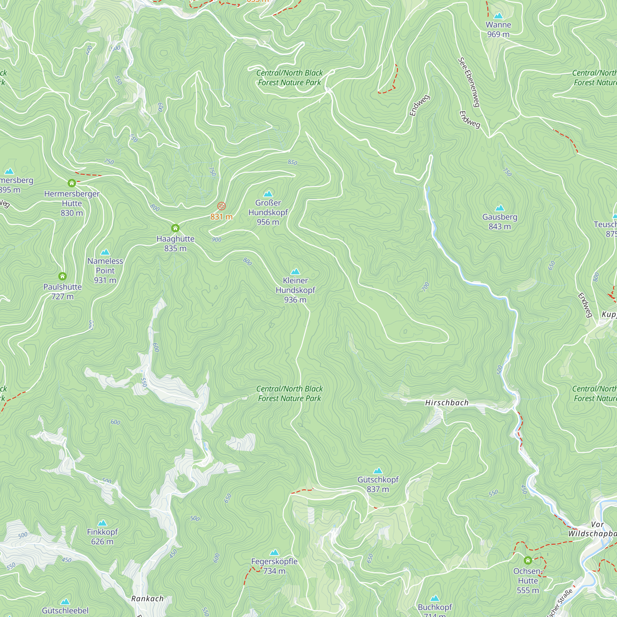 Mooshütte map