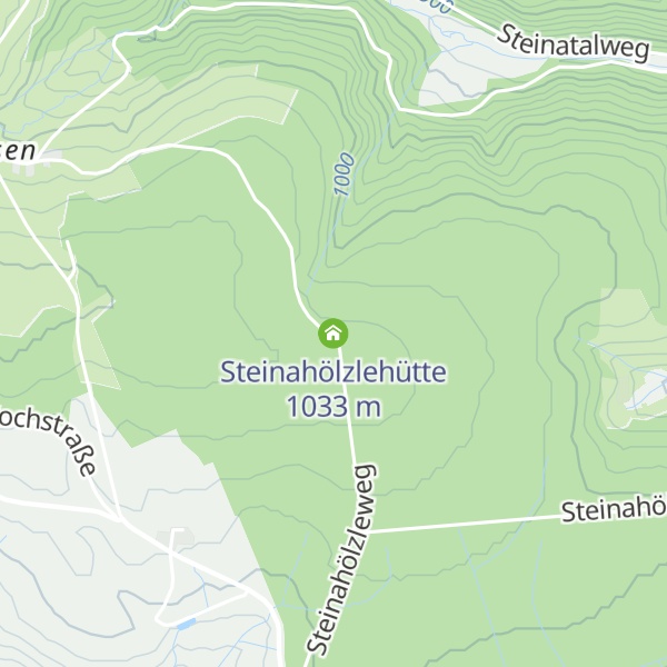 Map of Steinahölzlehütte
