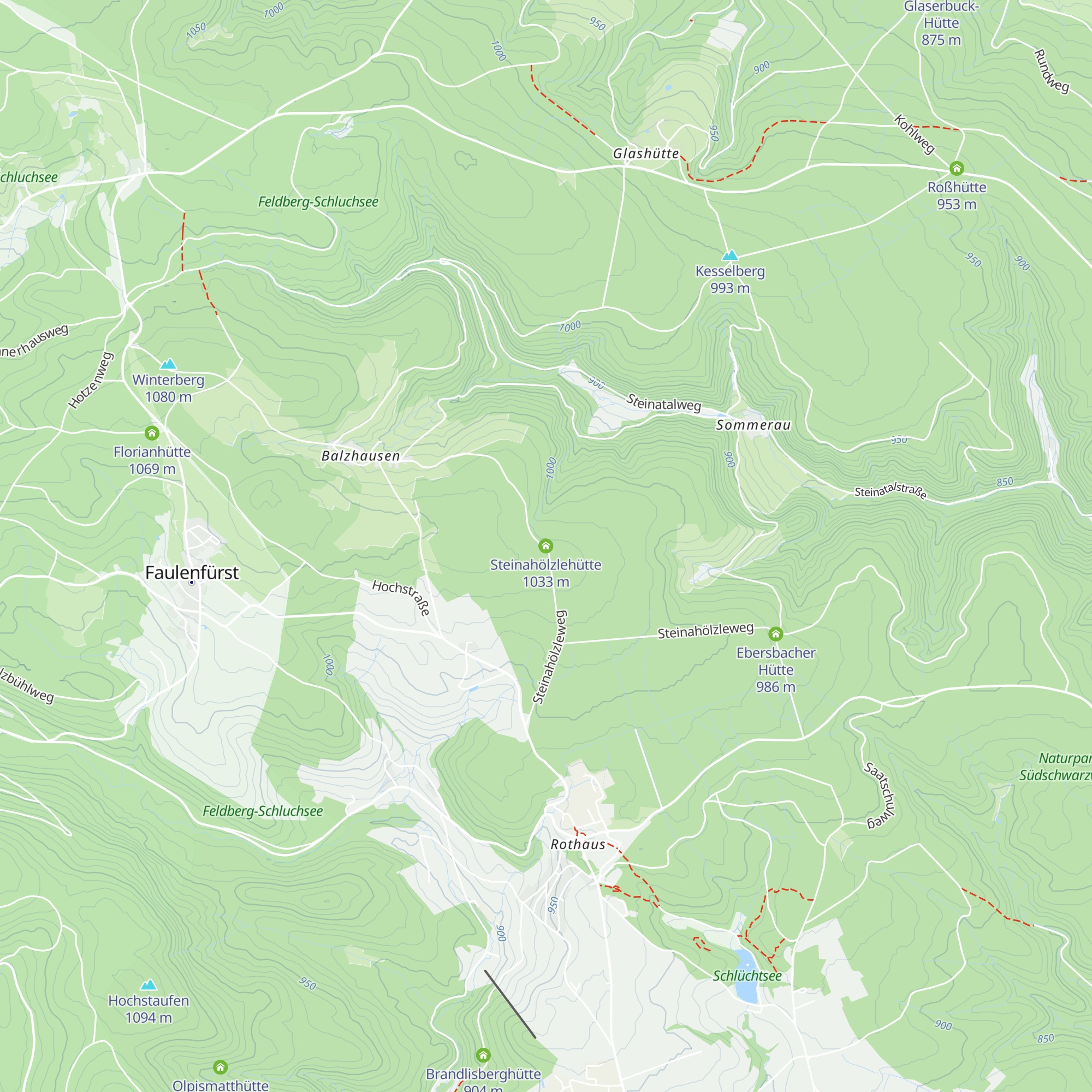 Steinahölzlehütte map