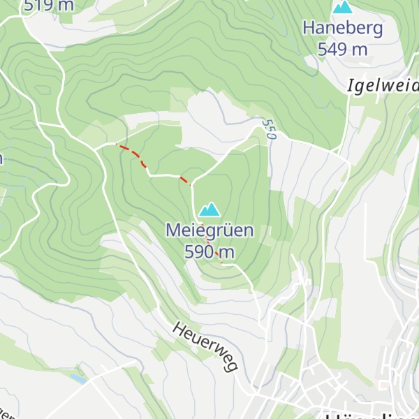 Map of Meiegrüen