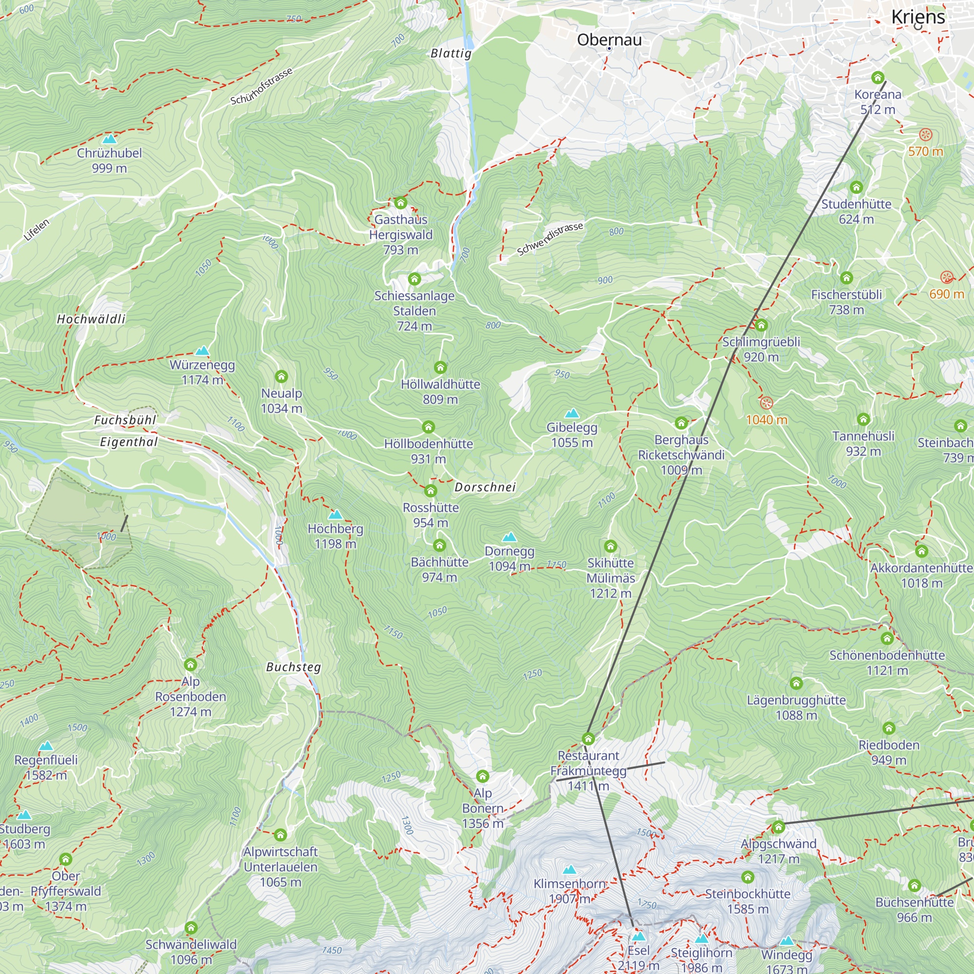 Dorschnei map