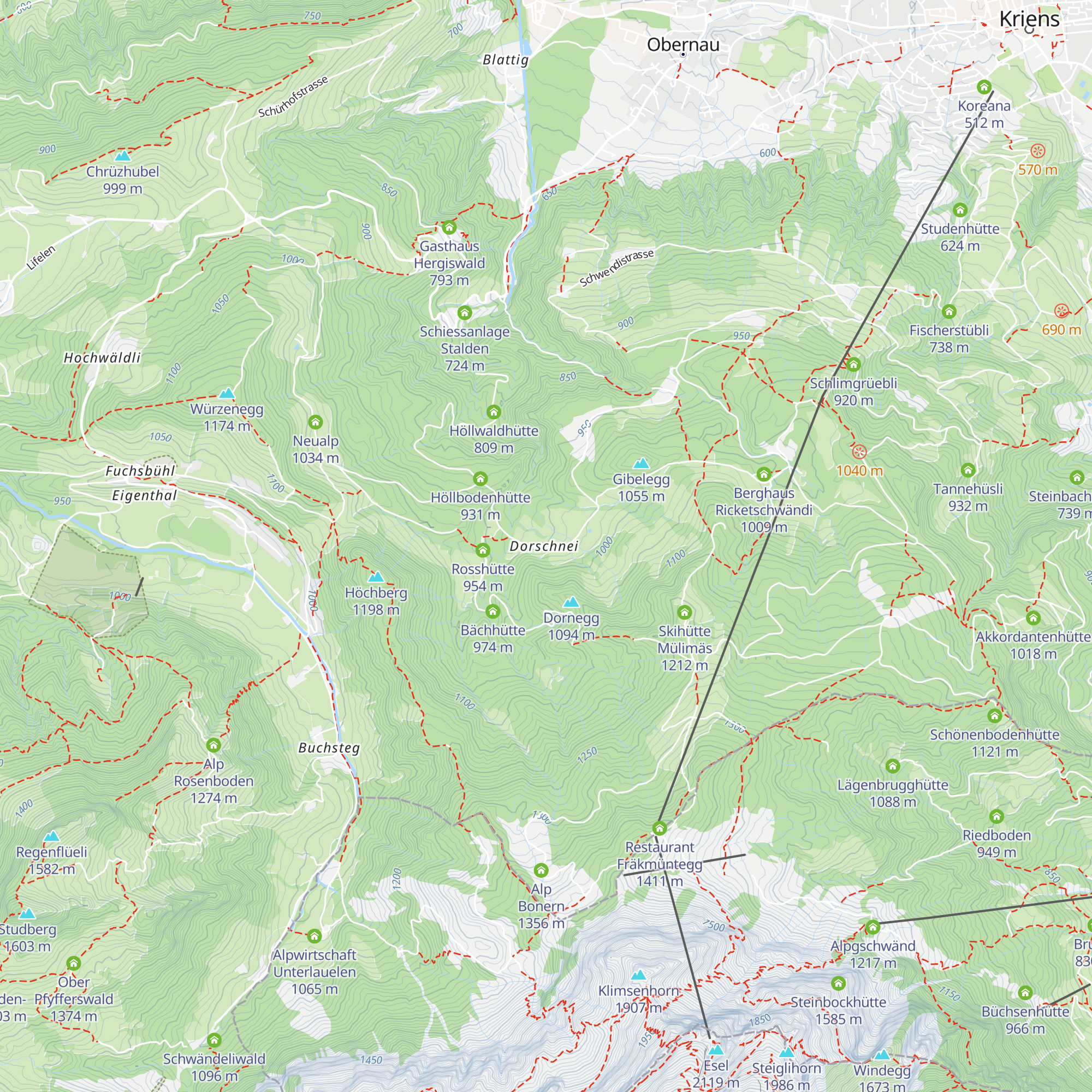 Dorschnei map