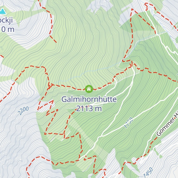 Map of Galmihornhütte