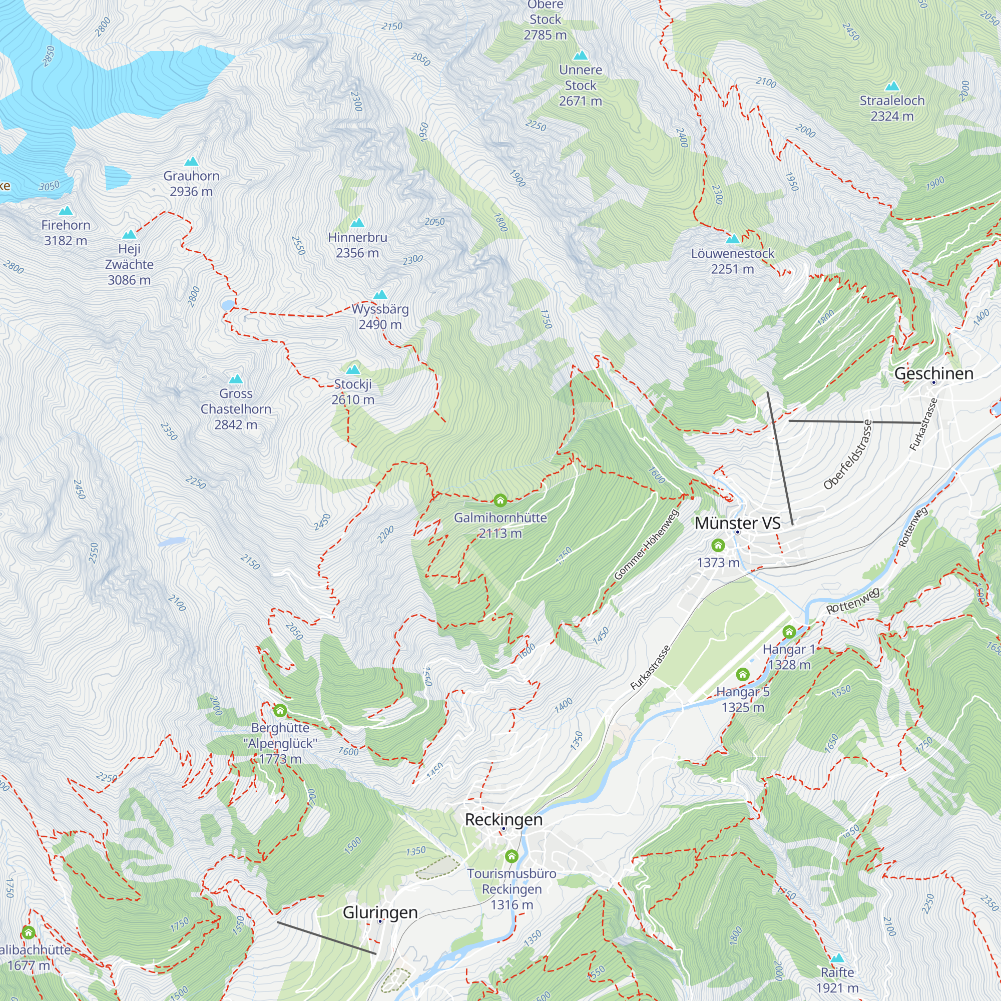Galmihornhütte map