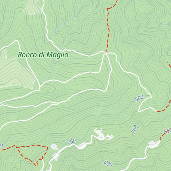 Map of Cima La Palina
