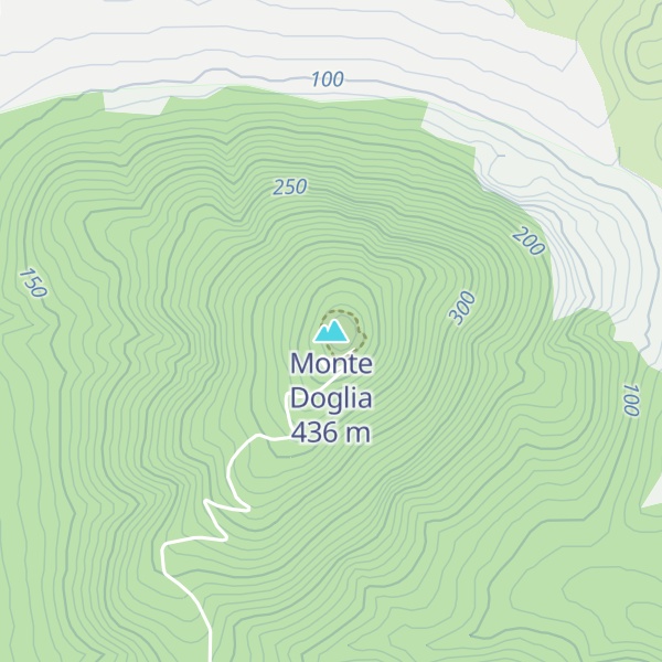 Map of Monte Doglia