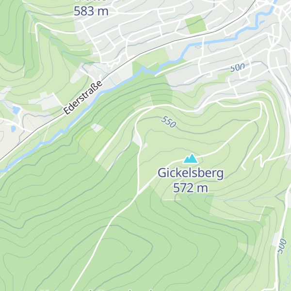 Map of Skihütte TuS Erndtebrück