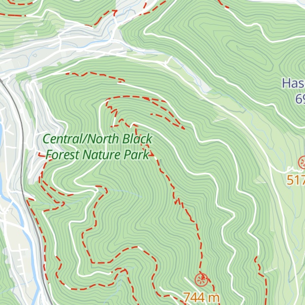 Map of Windeckhütte