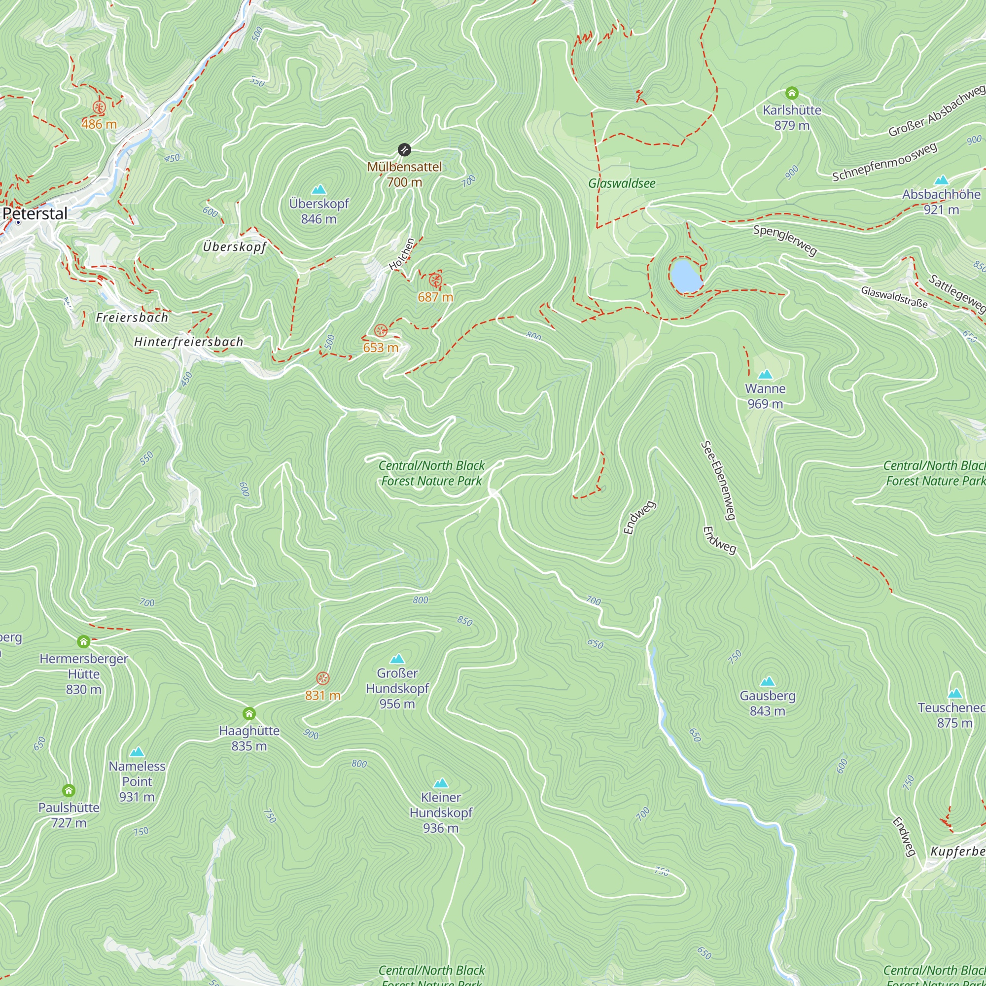 Freiersberger Hütte map