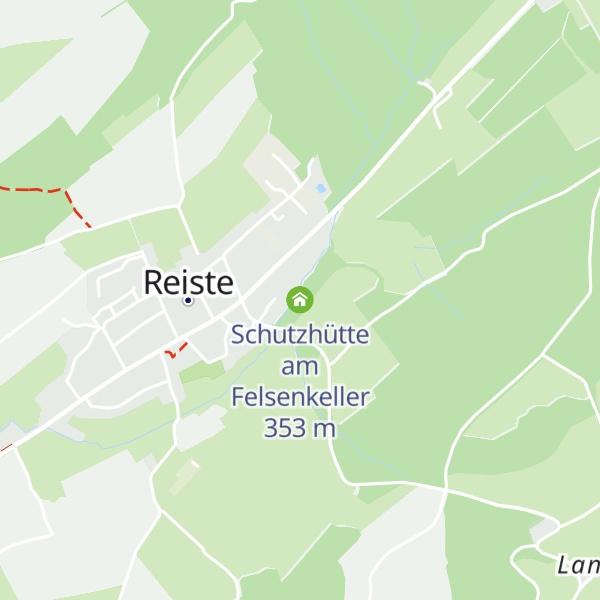 Map of Schutzhütte am Felsenkeller