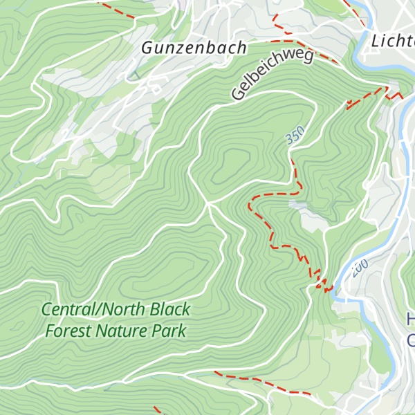 Map of Gelbeichhütte