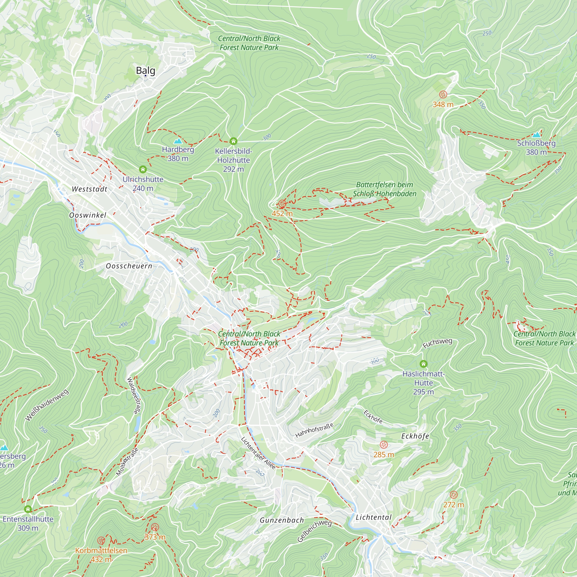 Strohhütte map