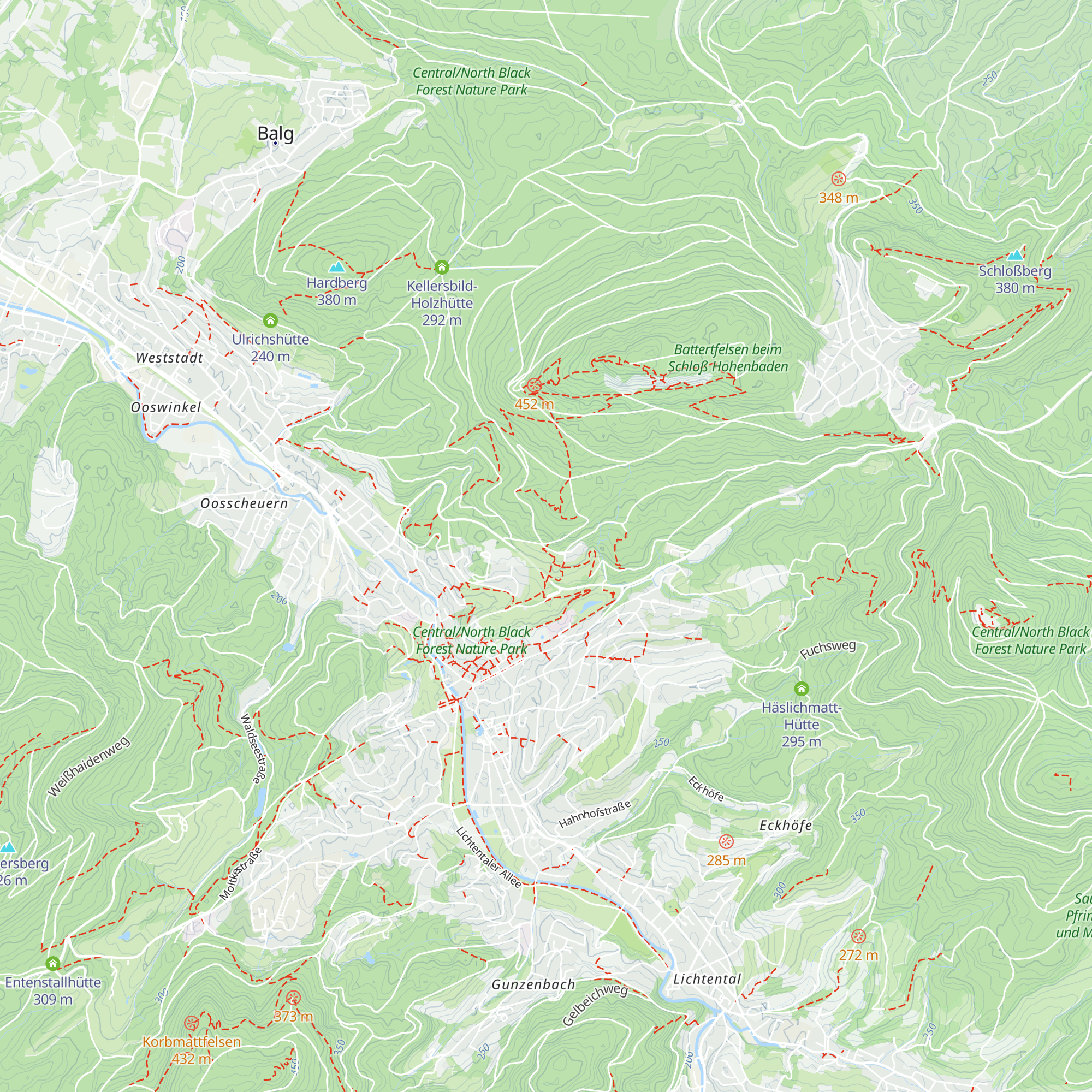 Strohhütte map
