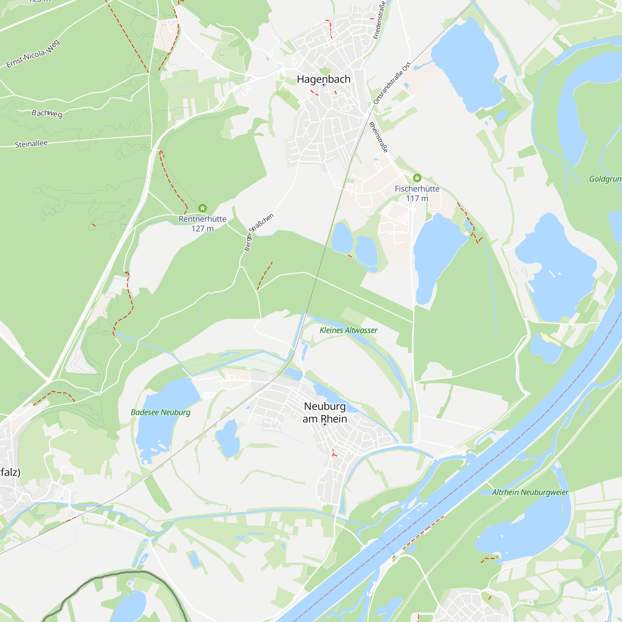 Amselhütte map