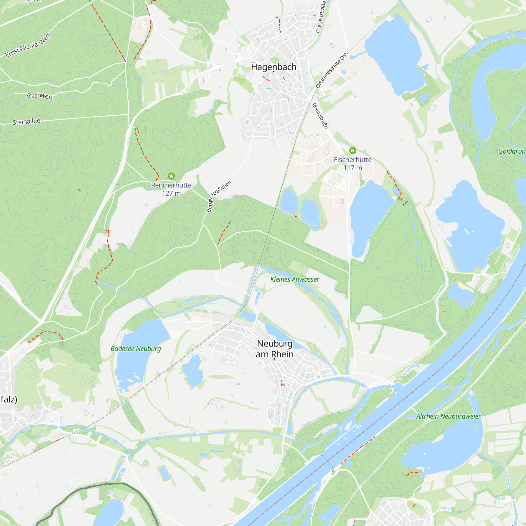 Amselhütte map