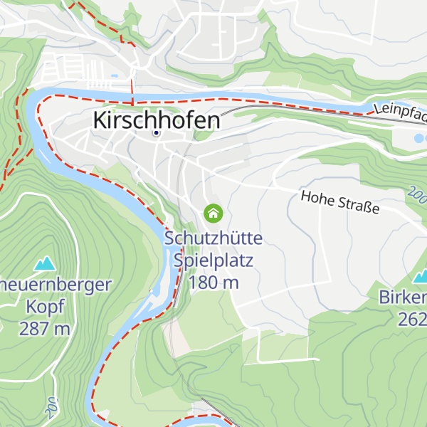 Map of Schutzhütte Spielplatz