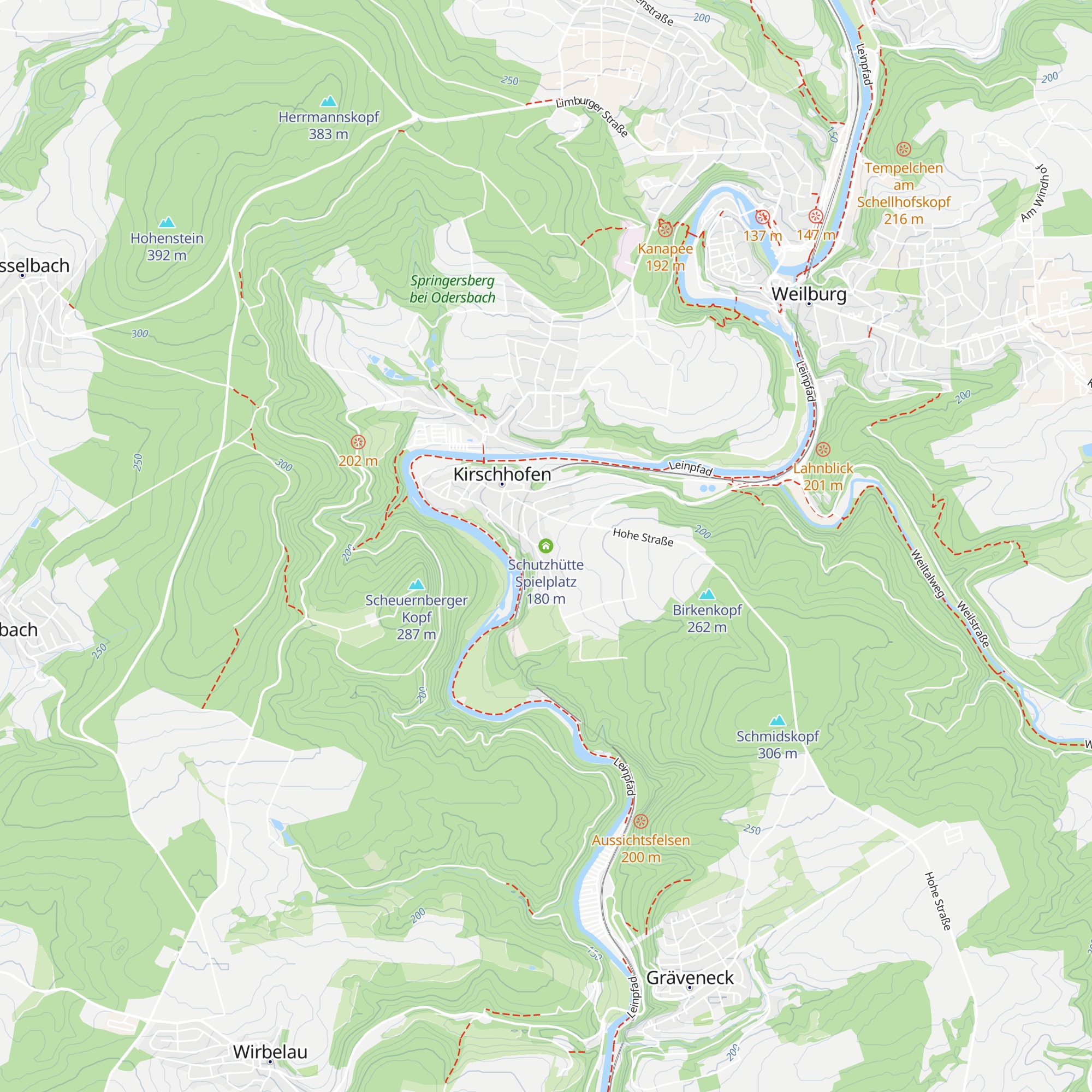 Schutzhütte Spielplatz map