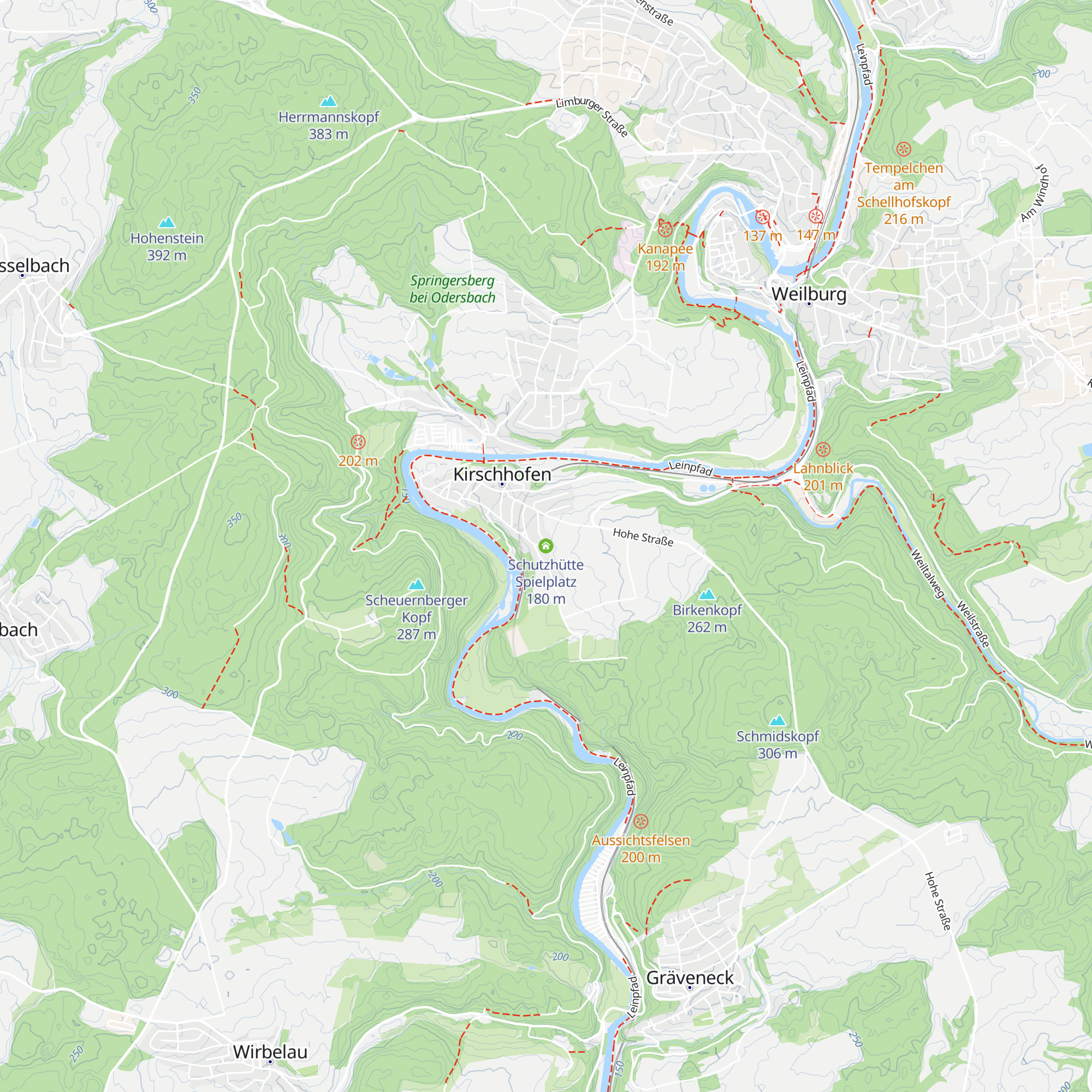 Schutzhütte Spielplatz map