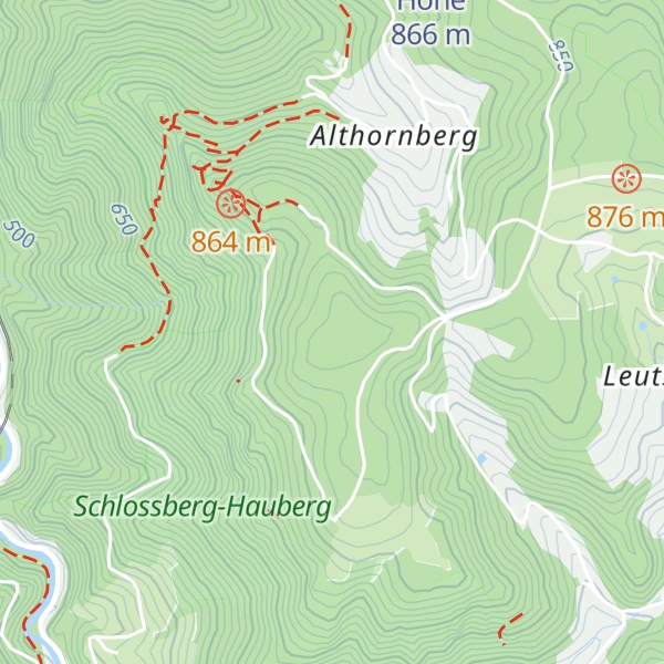 Map of Storeck