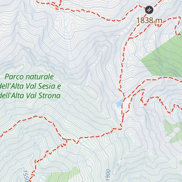 Map of Punta dell'Usciolo