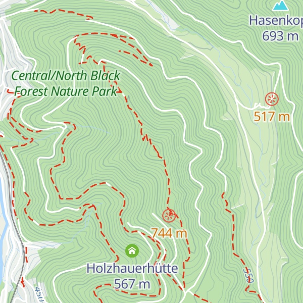 Map of Immelsbacherhöhe