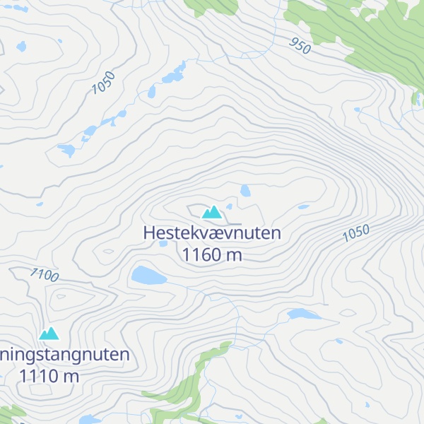 Map of Hestekvævnuten