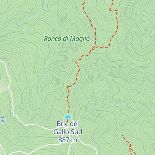 Map of Bric del Gallo Nord