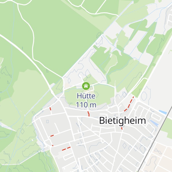Map of Hütte