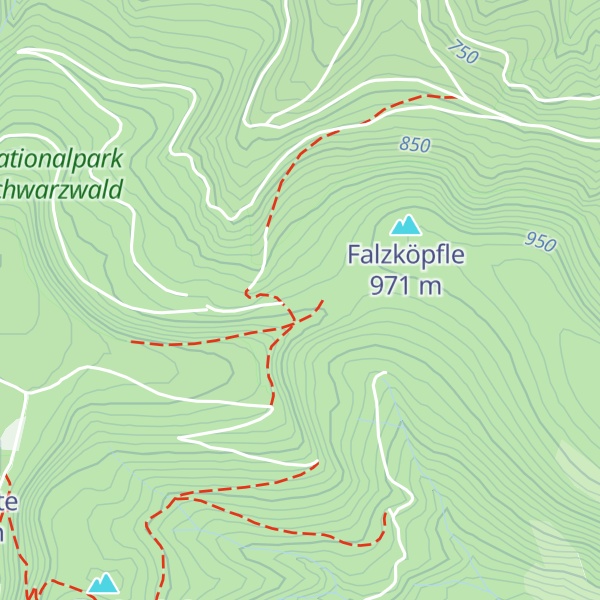 Map of Schlappdachhütte
