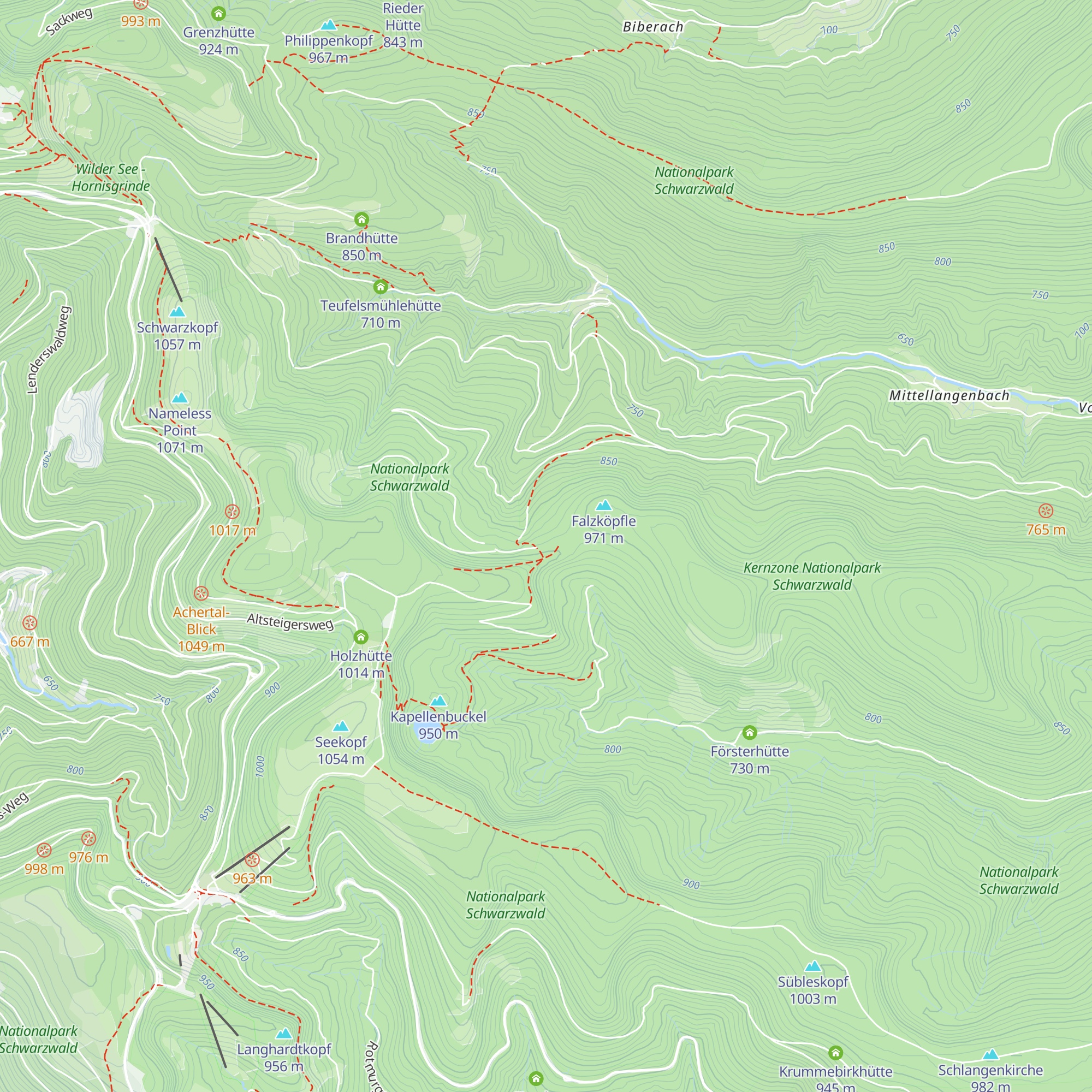 Schlappdachhütte map