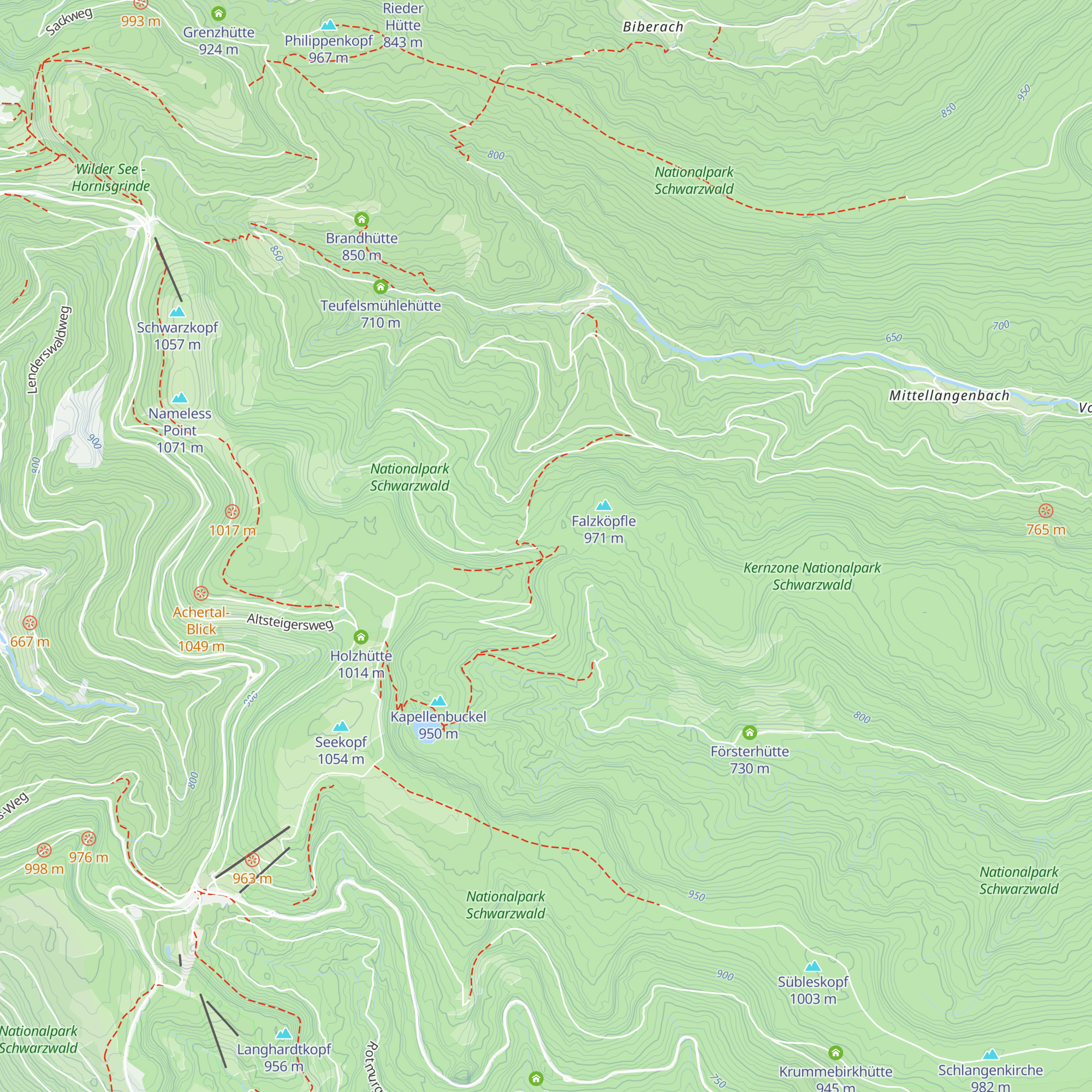 Schlappdachhütte map