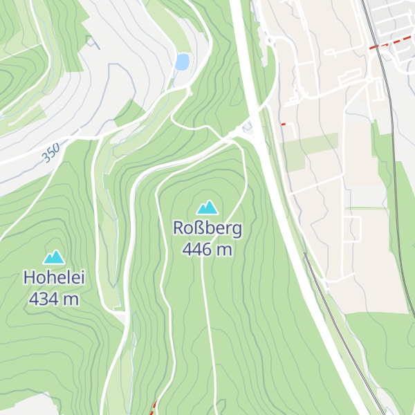 Map of Roßberg