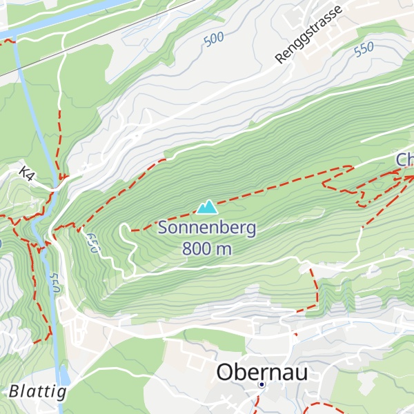 Map of Sonnenberg