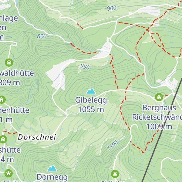Map of Gibelegg