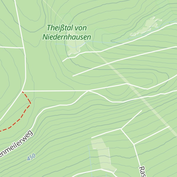 Map of Achteckhütte