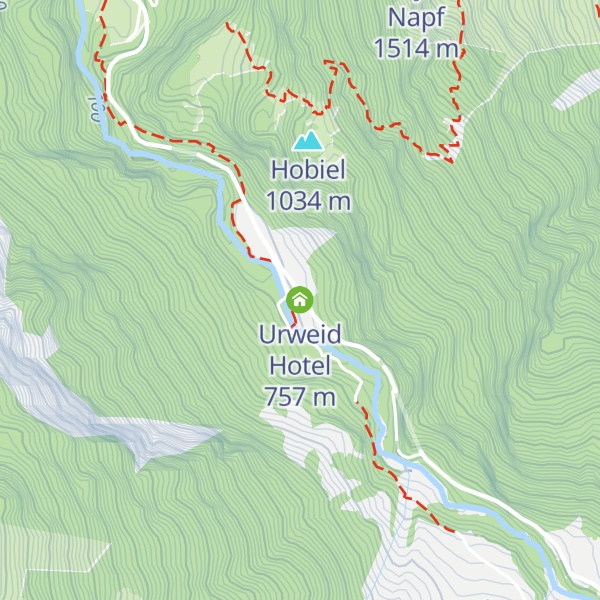 Map of Urweid Hotel