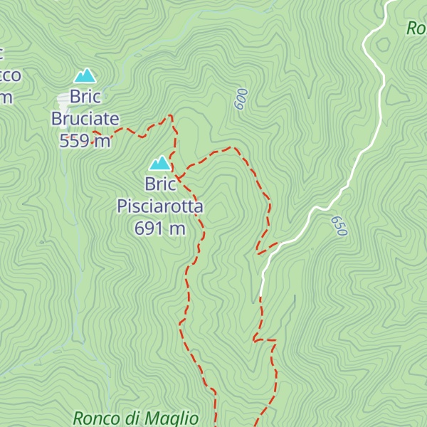 Map of Bric Rudina