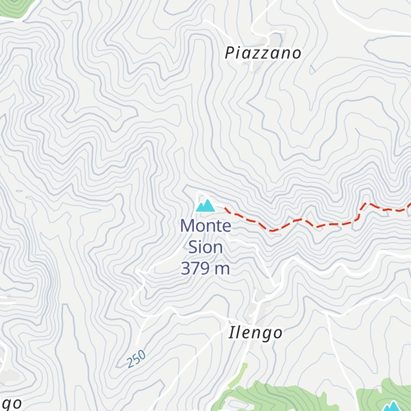Map of Monte Sion