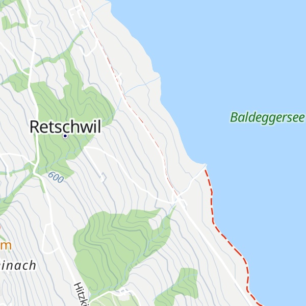 Map of Restaurant Retschwil