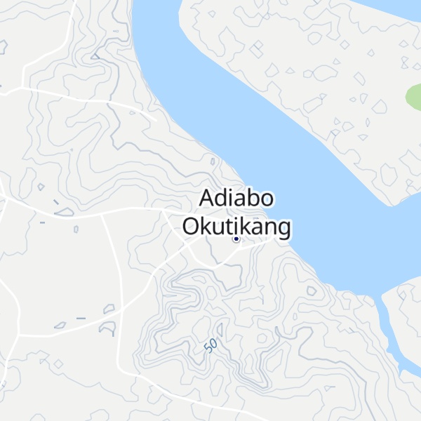Map of Adiabo Okurikang