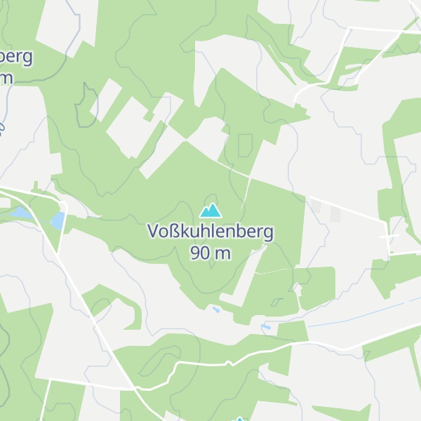 Map of Voßkuhlenberg