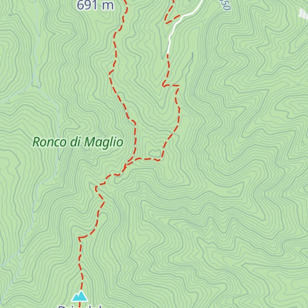 Map of Bric Prato Fornace Nord