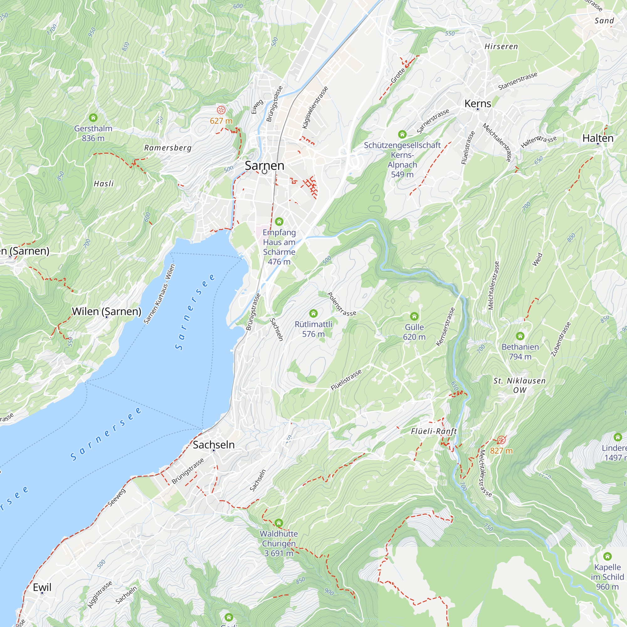 Rütlimattli map