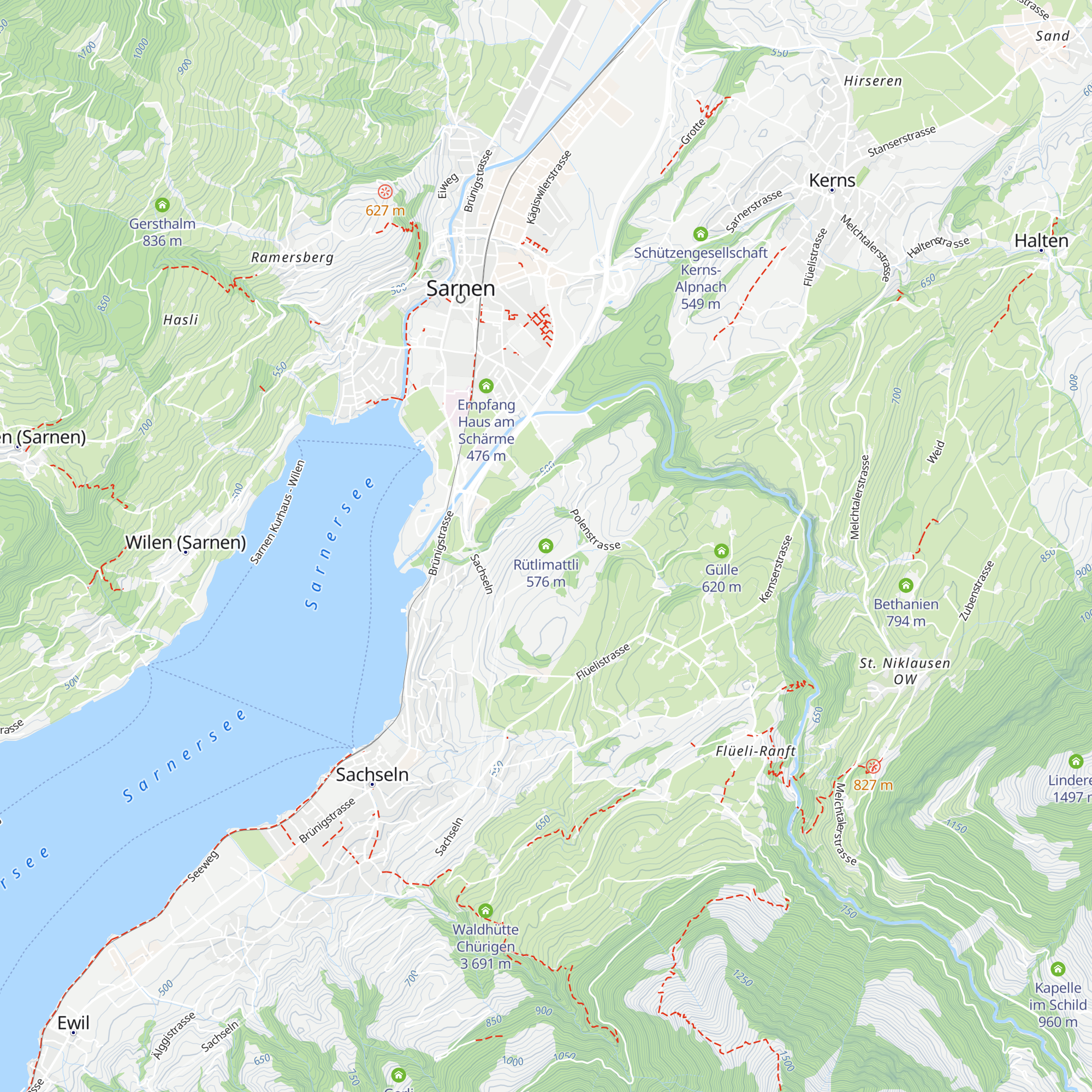 Rütlimattli map
