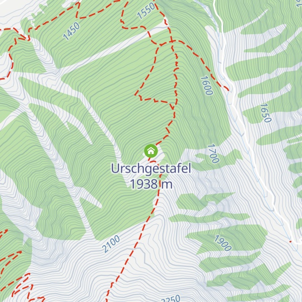 Map of Urschgestafel