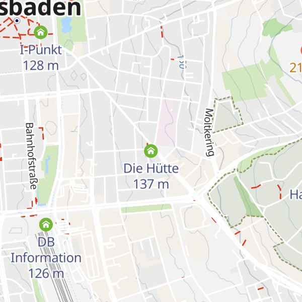 Map of Die Hütte